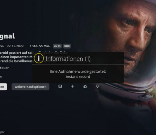 Von Netflix, Amazon Prime Video und Co kann man auch aufzeichnen - ueber Umwege