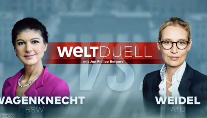 Welt wagenknecht weidel