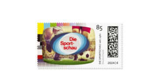 Sportschau Briefmarke