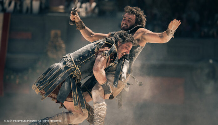 Pedro Pascal und Paul Mescal kämpfen in "Gladiator 2"