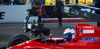 Matt Mella als Alain Prost in Senna