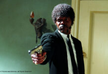 Samuel L. Jackson in "Pulp Fiction"