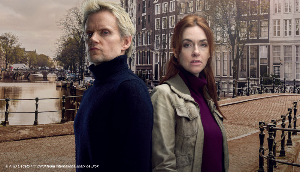 Kim Riedle und Marc Warren in Amsterdam