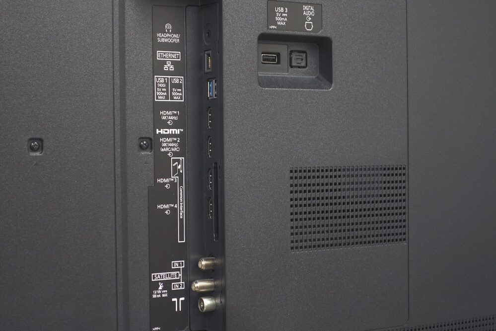 Panasonic W95A Anschlüsse