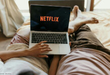 Netflix am Notebook