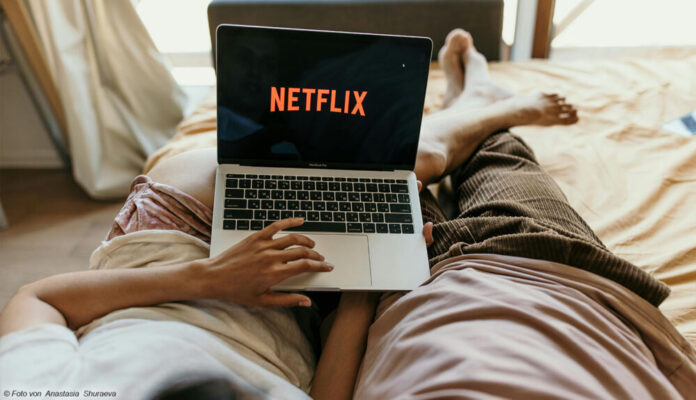 Netflix am Notebook