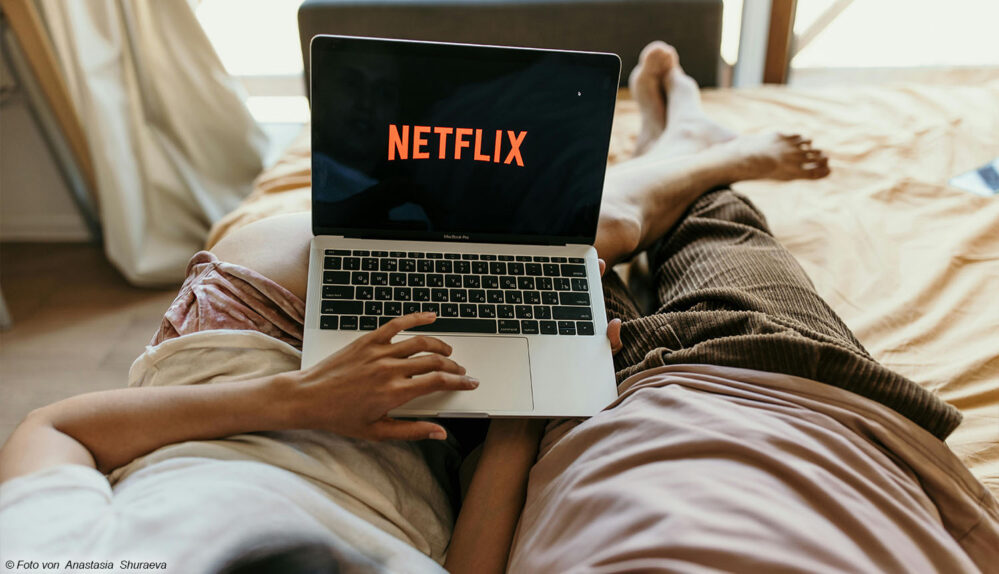 Netflix am Notebook