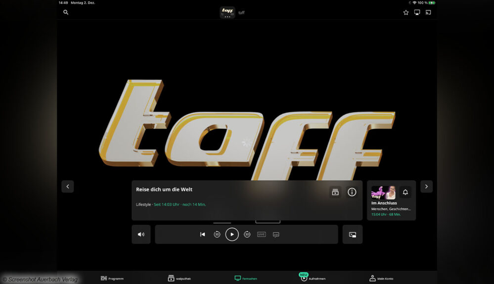 WaipuTV-Taff