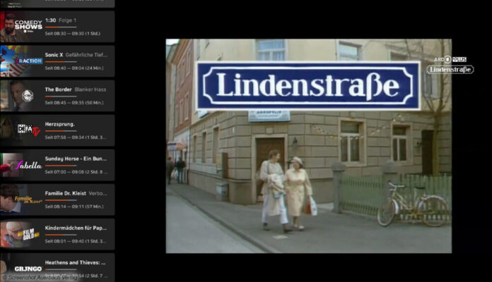 Zattoo Lindenstraße