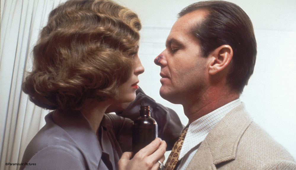 "Chinatown", Jack Nicholson, Faye Dunaway