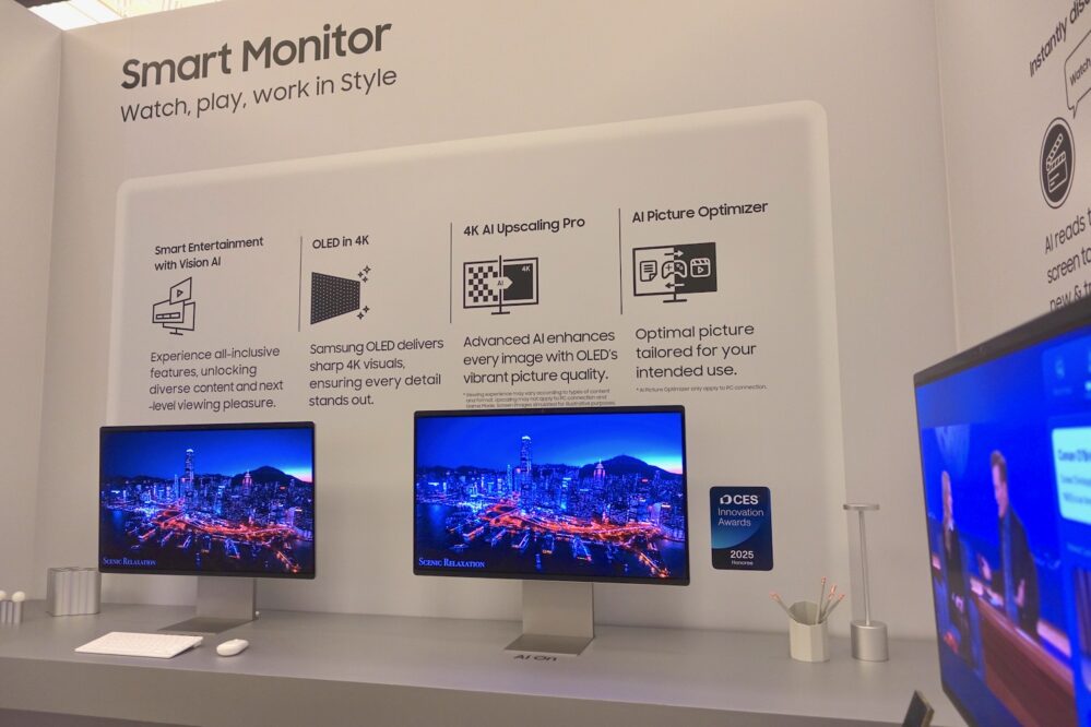 CES 2025 Samsung QD OLED M9