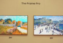 CES 2025 Samsung The Frame Pro