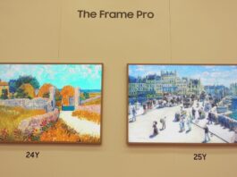 CES 2025 Samsung The Frame Pro