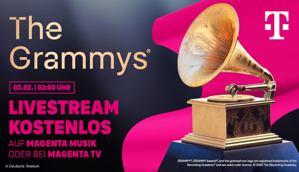 Grammy Awards bei MagentaTV Infografik