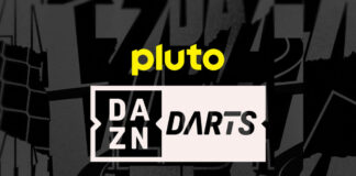 Logo PlutoTV DAZN Darts