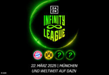 Das Logo der "DAZN Infinty League"