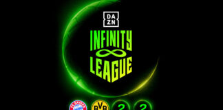 Das Logo der "DAZN Infinty League"