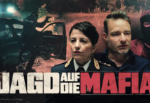 Key Visual der Dokuserie "Jagd auf die Mafia" (ARD)