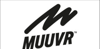 Logo von Muuvr, einem Sports Loyalty Programm, an dem Sport1 Anteile erworben hat.