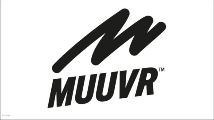 Logo von Muuvr, einem Sports Loyalty Programm, an dem Sport1 Anteile erworben hat.