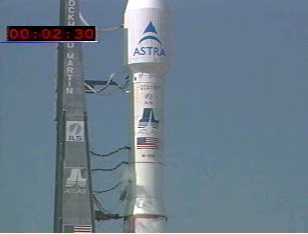 Start von Astra 1KR am 20 April 2006 mit einer Atlas V-Rakete