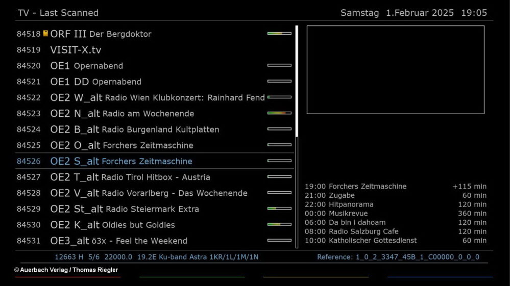 Satnews: ORF siedelt auf Astra Radioprogramme um