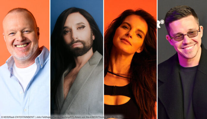 Entscheidungsshow: "Chefsache ESC 2025 - Wer singt für Deutschland?" mit Stefan Raab, Conchita Wurst, Yvonne Catterfeld und Nico Santos