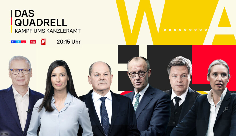 Heute Quadrell: Das sind die Regeln für die TV-Viererrunde