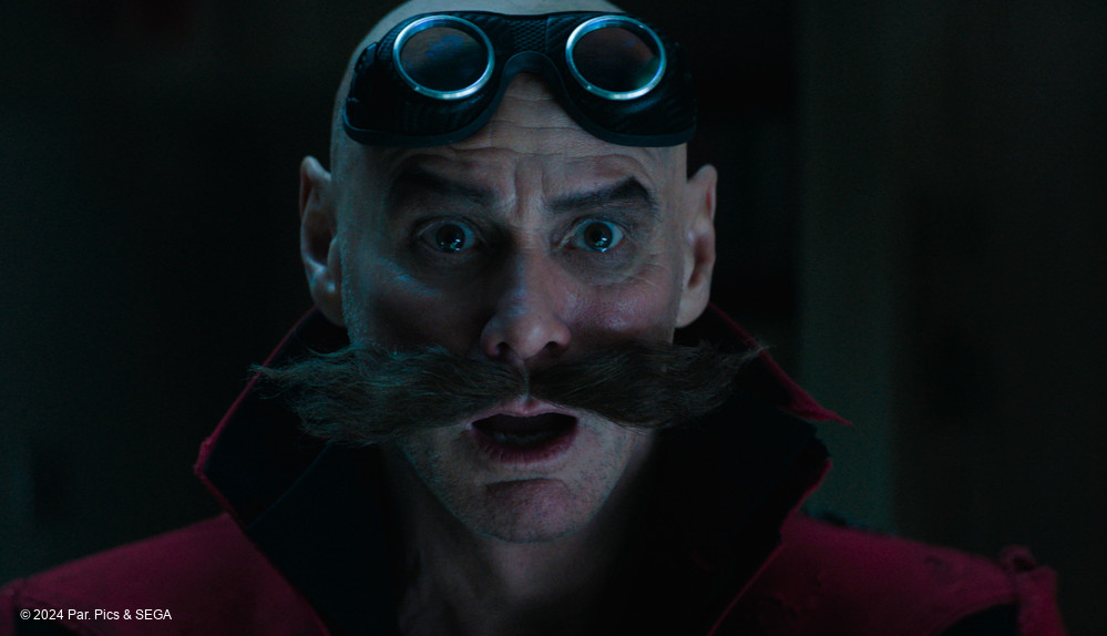 Jim Carrey als Dr. Robotnik in Sonic the Hedgehog 3