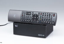 VU+ zero 4K, Box mit Fernbedienung