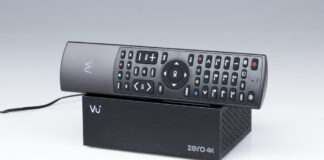 VU+ zero 4K, Box mit Fernbedienung