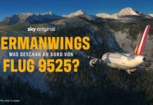 "Germanwings"-Banner von Sky