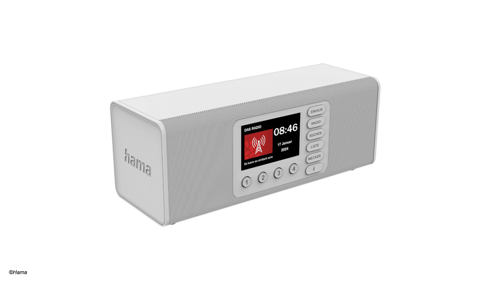 Hama DR2002BT Im Test: Stereo-Radio für Senioren