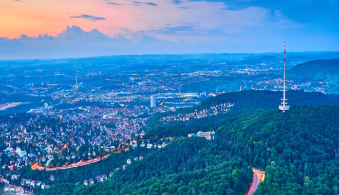 Stuttgarter Fernmeldeturm auf dem Frauenkopf