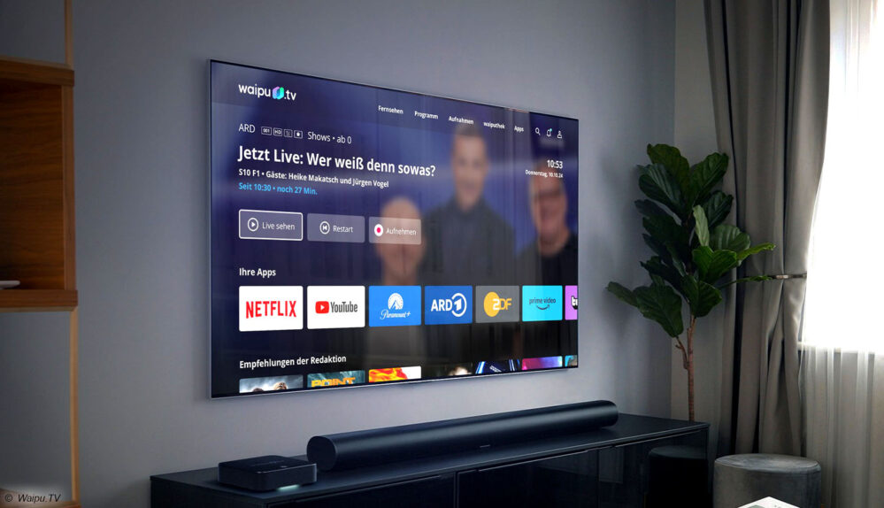 Was verspricht sich Waipu.TV von neuer Streaming-Box?